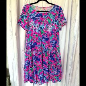 Lilly Pulitzer Jodee "Plumeria Pink Untamed Hearts"